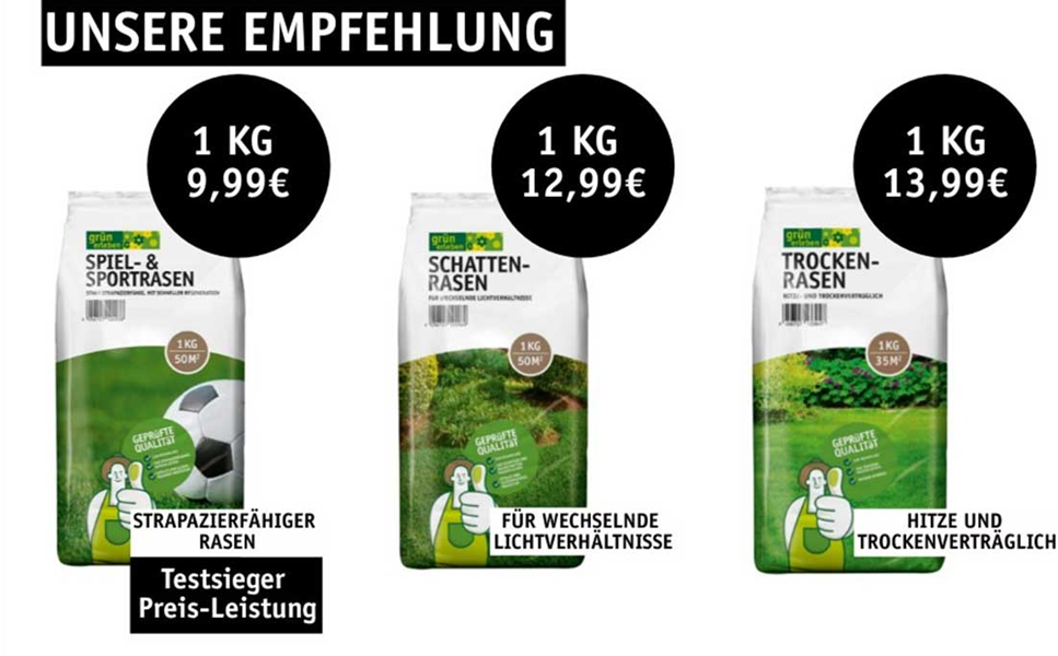Ratgeber Rasen - Schöner Rasen - Von Aussaat an!